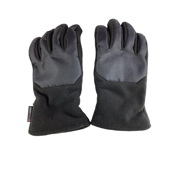 Swiss Tech Men's  Black Winter Gloves * Size Large/XL *EUC - Picture 1 of 6